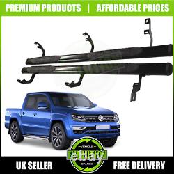 TO FIT MERCEDES X CLASS 2017+ Black Side Steps Bars Running Boards