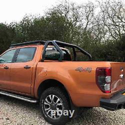 Tonneau Cover Compatible Side Infill Roll Sports Bar for Ford Ranger 2012+