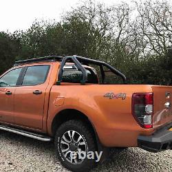 Tonneau Cover Compatible Side Infill Roll Sports Bar for Nissan Navara D40 06-15