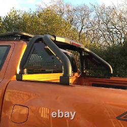 Tonneau Cover Compatible Side Mesh Roll Sports Bar for Fiat Fullback 15+