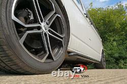 Vw T6 Sportline Sidebars Black Swb 2015 Volkswagen Caravelle Quality Side Steps