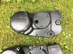 Yamaha rd350lc rd250lc engine cover left hand side with new powder coat 1 only